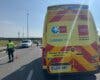 Muere un hombre de 44 años tras salir despedido de su furgoneta en un accidente en la M-506 en Alcorcón