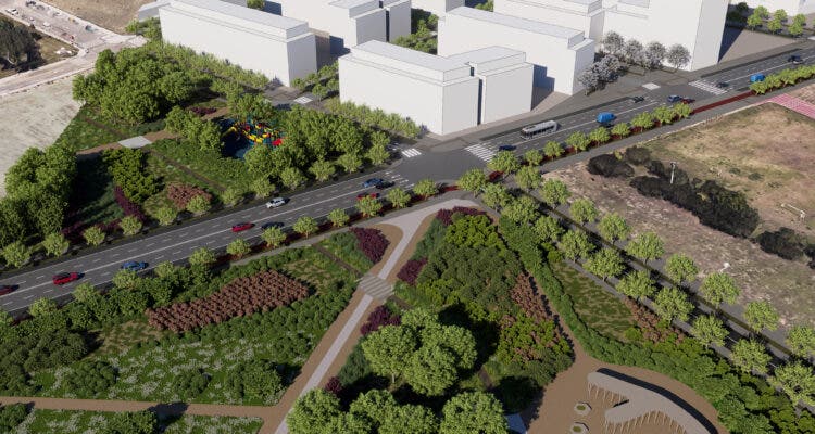 Madrid aprueba 420 nuevas viviendas y 35.000 metros cuadrados de parques en Arroyo Butarque