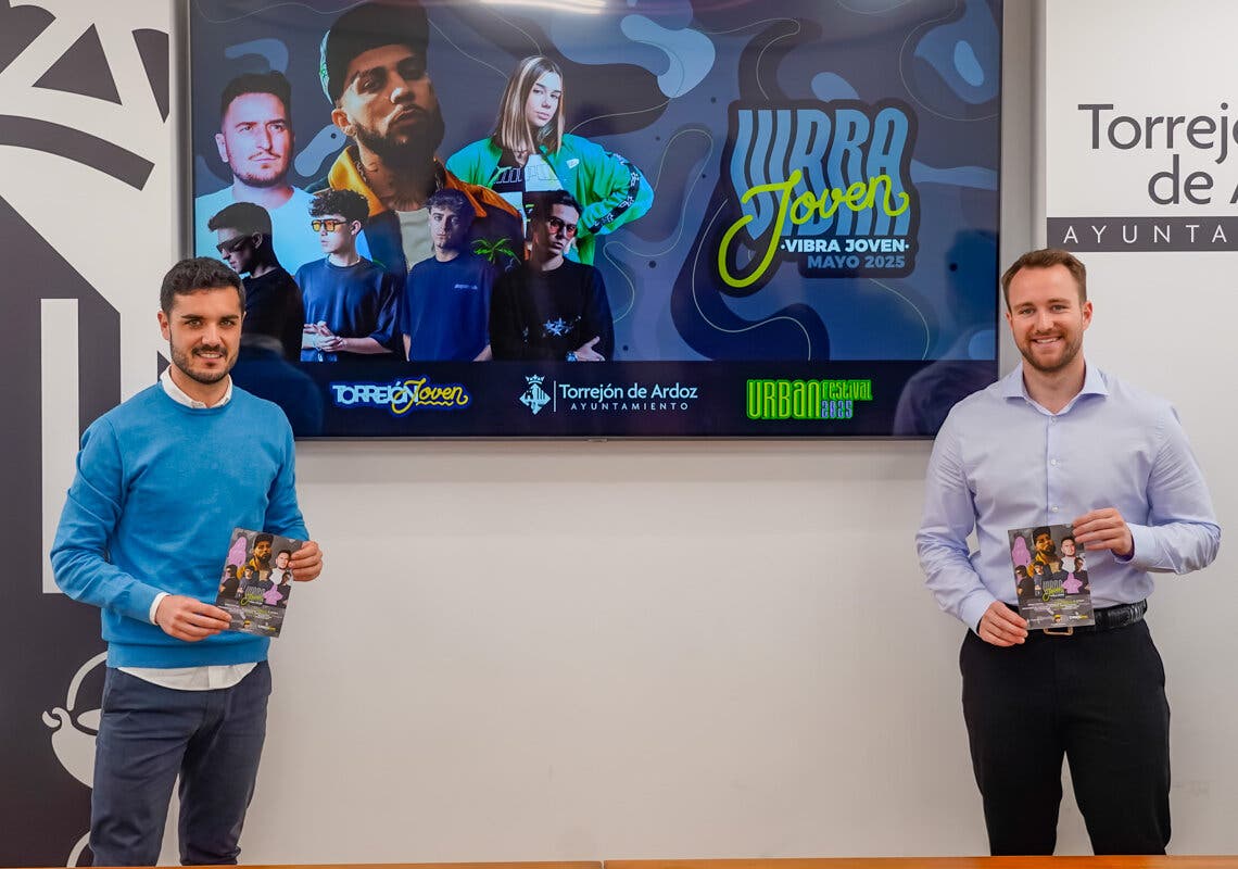 Torrejón presenta Vibra Joven con descuentos en parques temáticos y el concierto de JC Reyes: invitaciones desde este viernes