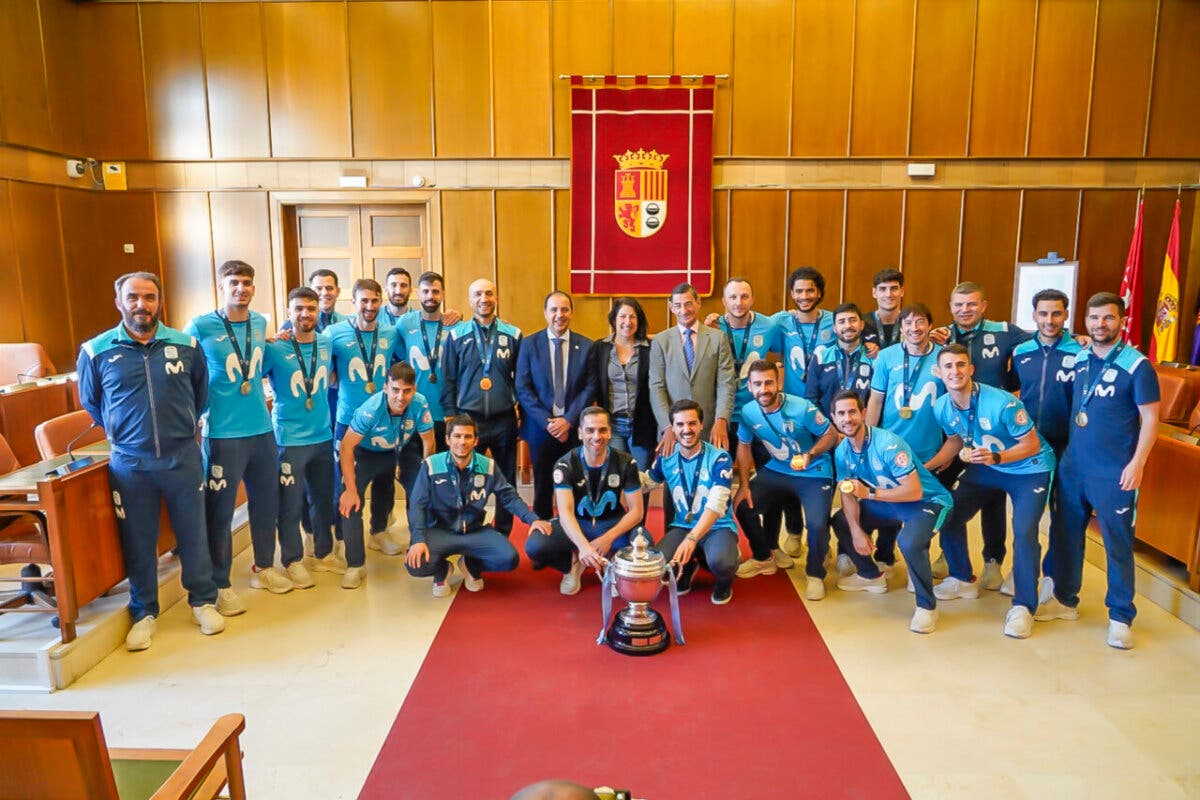 Torrejón de Ardoz celebra la tercera Copa del Rey del Movistar Inter FS