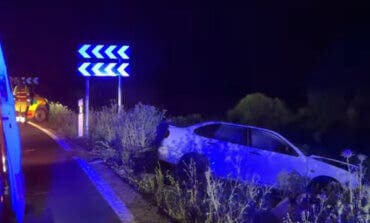 Muere un conductor de 32 años en un brutal accidente en la M-113 en Daganzo de Arriba