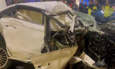 Muere un conductor de 32 años en un accidente en el túnel de María de Molina