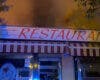 Una mujer herida y 30 viviendas desalojadas por un incendio en un bar de Villaverde