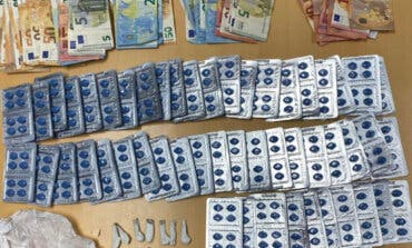 Fingían repartir comida en moto: cuatro detenidos en Madrid por traficar con cocaína, ketamina y viagra