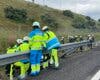 Muere una conductora tras salirse de la vía en la A-1 a la altura de El Molar