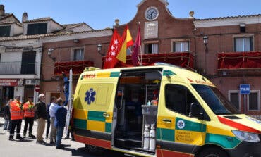 SUREM 112 estrena nueva ambulancia para Ambite, Campo Real, Nuevo Baztán, Pozuelo del Rey y Villar del Olmo