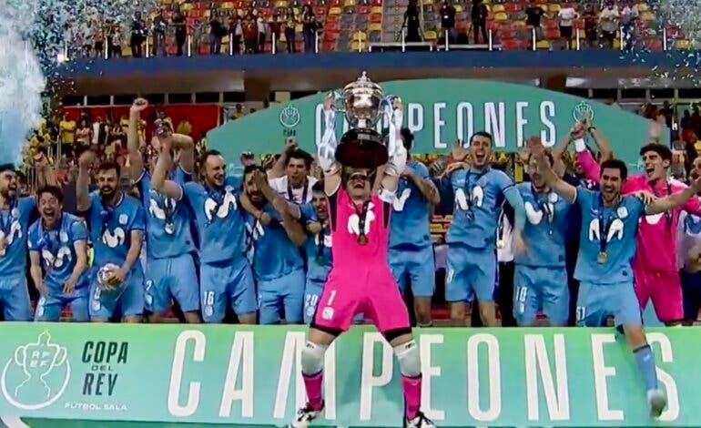 El Movistar Inter de Torrejón de Ardoz conquista su tercera Copa del Rey