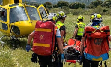 Tres heridos en distintos rescates de montaña este domingo en la Comunidad de Madrid