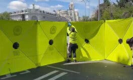 Una mujer de 67 años, grave tras ser atropellada por una moto en Cibeles
