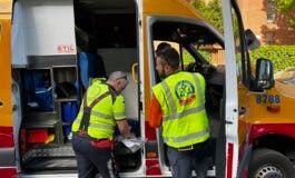 Un hombre resulta herido grave tras ser atropellado por un autobús urbano en Hortaleza