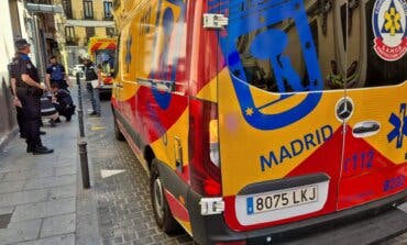 Muere un trabajador al caer desde un tejado en el centro de Madrid