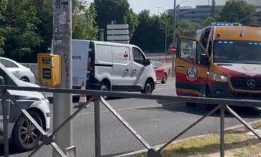 Grave atropello de una mujer en la glorieta de Canillejas