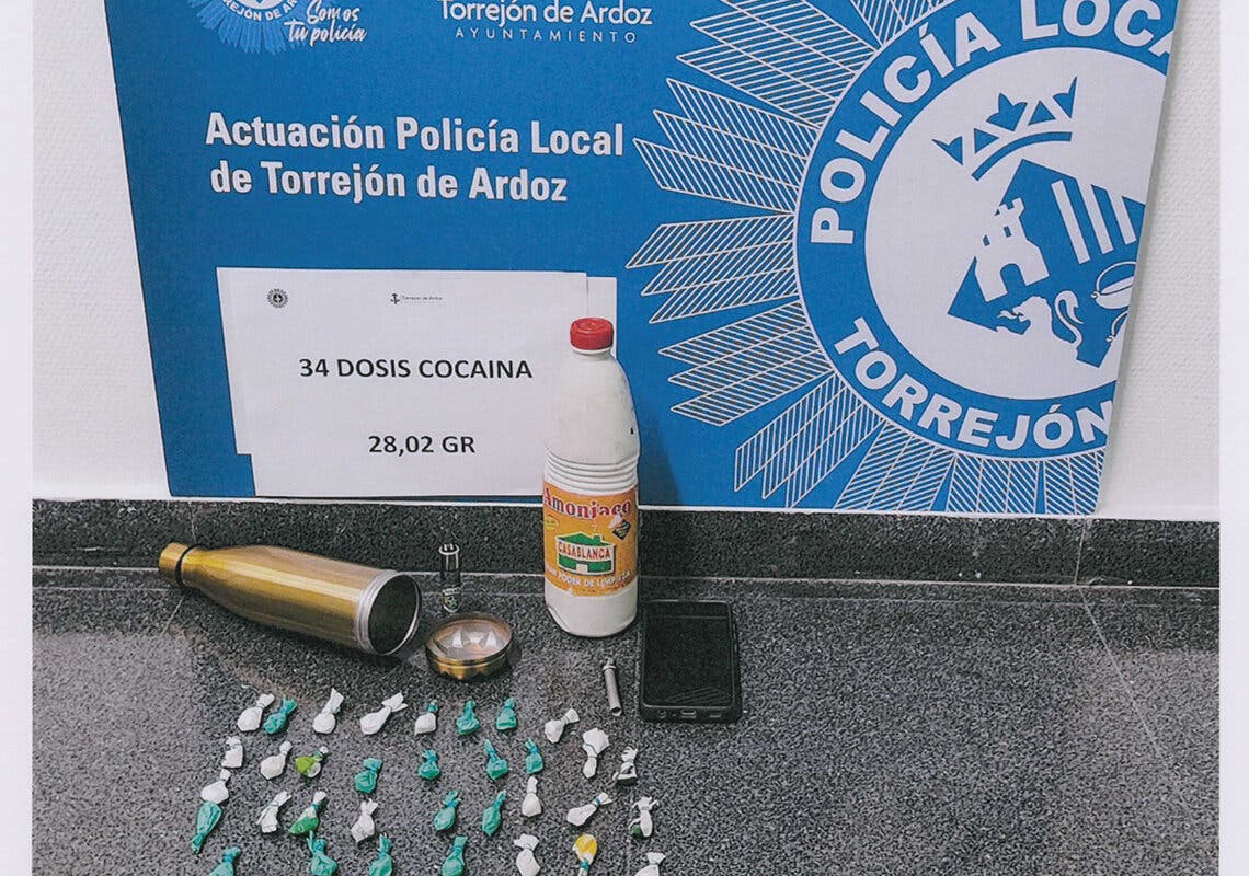 Detenidas 16 personas en Torrejón de Ardoz por tráfico de drogas