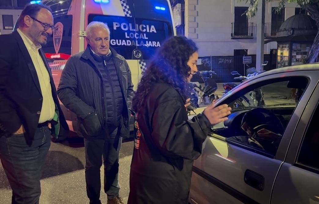 Treinta conductores premiados por dar 0,0 al volante en Guadalajara