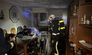 Muere una mujer de 58 años en el incendio de su vivienda en Parla