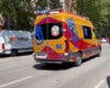Herida una mujer mayor tras ser atropellada por un autobús urbano en Madrid 