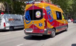 Herida una mujer mayor tras ser atropellada por un autobús urbano en Madrid 