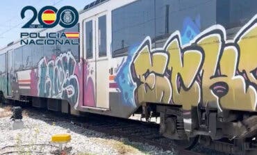 Detenidos en Torrejón y otras localidades los presuntos autores de 287 grafitis en trenes