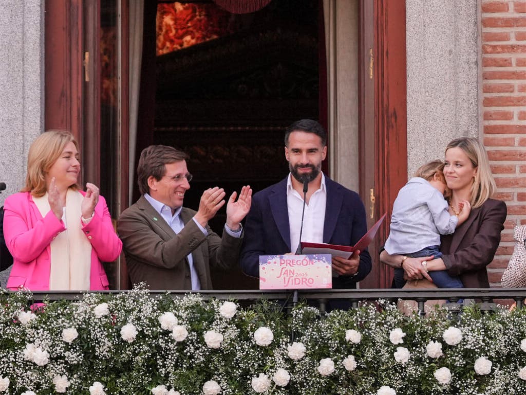 Dani Carvajal inaugura las Fiestas de San Isidro: «Madrid está de moda y aún no ha tocado techo»