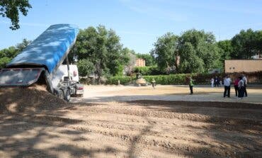 Avanza la construcción en Alcalá de Henares del nuevo aparcamiento gratuito de 350 plazas en Nuestra Señora de Belén