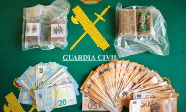 Detenido en Torija con 400 gramos de hachís y casi 3.000 euros en efectivo