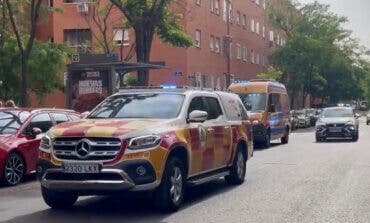Herido grave un hombre tras sufrir un golpe de calor en Puente de Vallecas