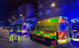 Seis intoxicados en un incendio en Torrejón por la posible explosión de un patinete eléctrico