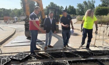 Guadalajara mejora la red de aguas pluviales en Los Manantiales y La Chopera para acabar con las inundaciones