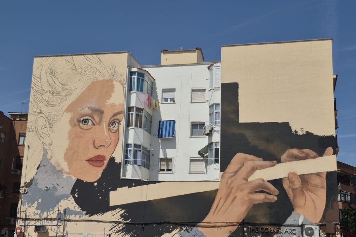 Sfhir, el mejor muralista del mundo, lleva su arte urbano a Arganda