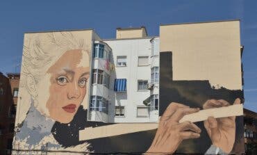 Sfhir, el mejor muralista del mundo, lleva su arte urbano a Arganda