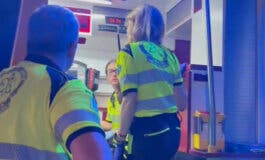 Dos rescatados y varios heridos en un incendio en una asociación de San Blas provocado por un ventilador