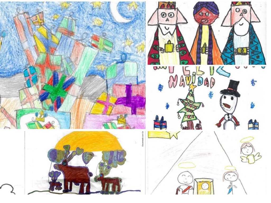 Así son los nuevos dibujos infantiles que Madrid convertirá en luces de Navidad
