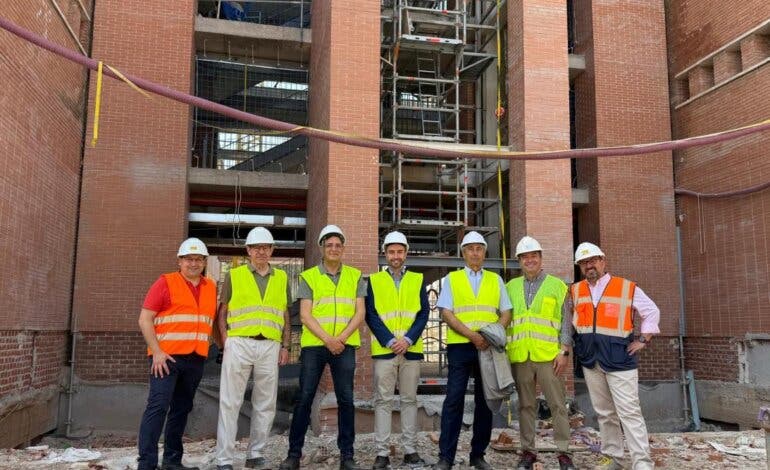 Las obras del nuevo campus de la Universidad de Alcalá en Guadalajara avanzan según lo previsto