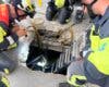 Complicado rescate de un pocero aplastado por un bloque de hormigón de mil kilos en Chamberí