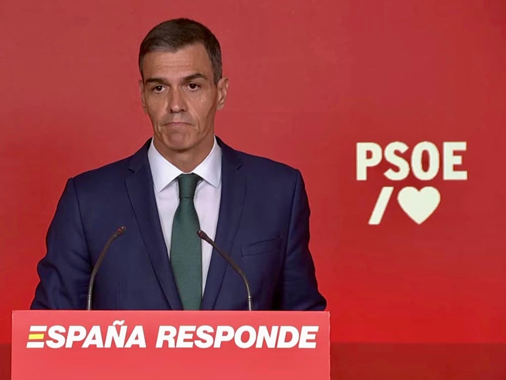 Sánchez defiende que el PSOE es una organización «limpia» y reta a Feijóo y Abascal a presentar una moción de censura