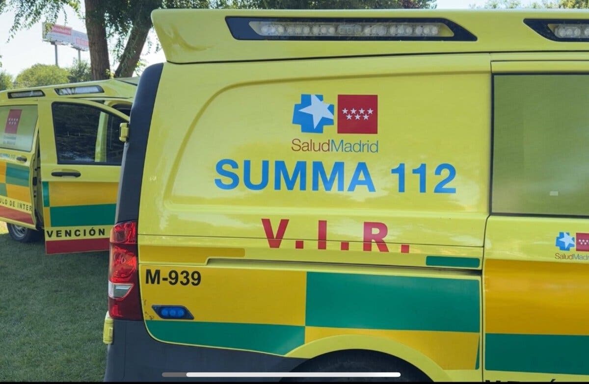 Muy grave un hombre tras cortarse la arteria radial al caerle encima un cristal en El Molar