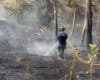 Un incendio junto al Hospital Clínico de Madrid calcina 2,5 hectáreas de vegetación
