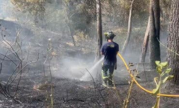 Un incendio junto al Hospital Clínico de Madrid calcina 2,5 hectáreas de vegetación
