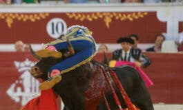 Víctor Hernández, a la enfermería tras una fuerte voltereta en las Fiestas de Torrejón