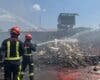 Controlado un incendio en una nave de reciclaje de San Fernando de Henares