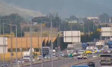Tres mujeres heridas en un accidente múltiple en la A-2, en Azuqueca de Henares