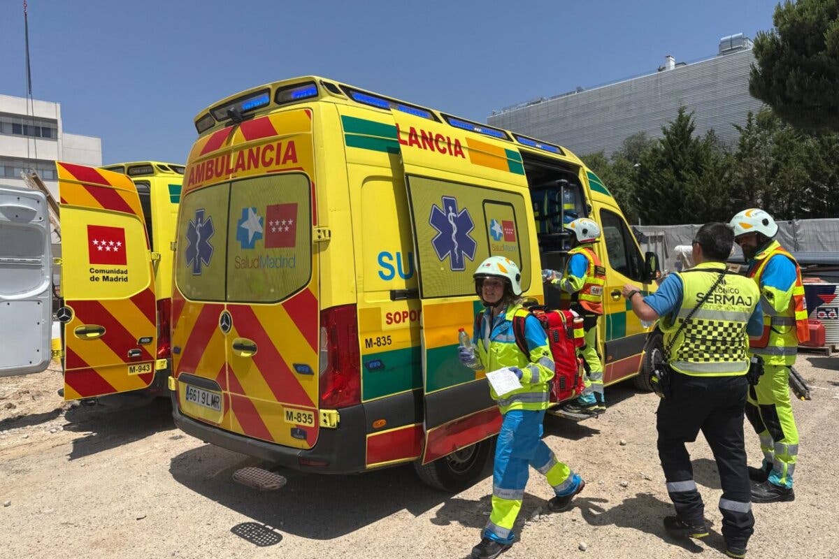 Muere un trabajador de 57 años tras ser golpeado por una plancha de hierro en Majadahonda
