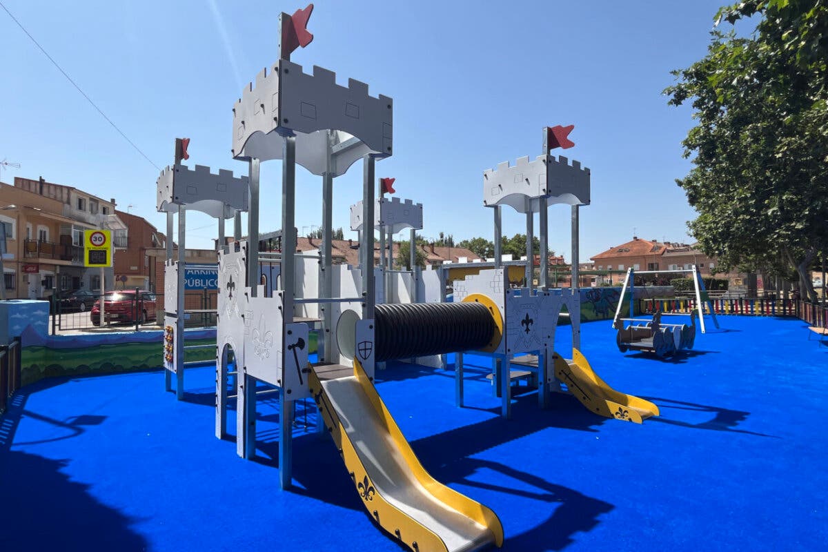Paracuellos renueva un emblemático parque con nuevos juegos, calistenia y zonas para todas las edades