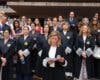 Jueces y fiscales protestan en Alcalá de Henares contra la reforma judicial del Gobierno