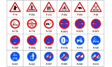 Así serán las nuevas señales de tráfico que entrarán en vigor en julio