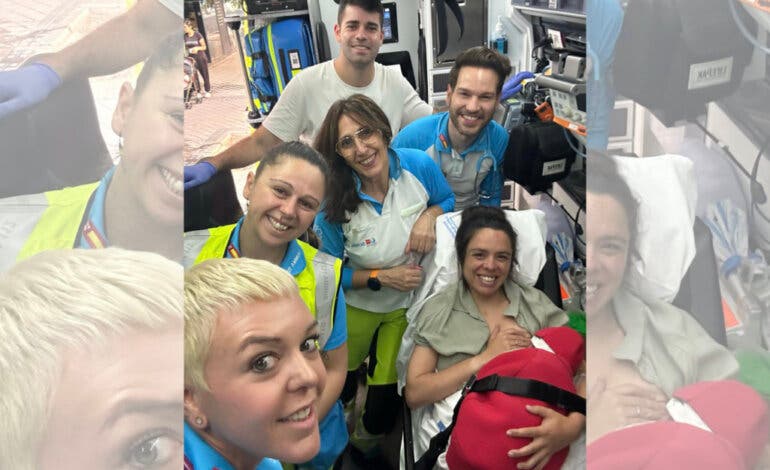 Una mujer da a luz a una niña en su casa en Madrid asistida por el SUMMA