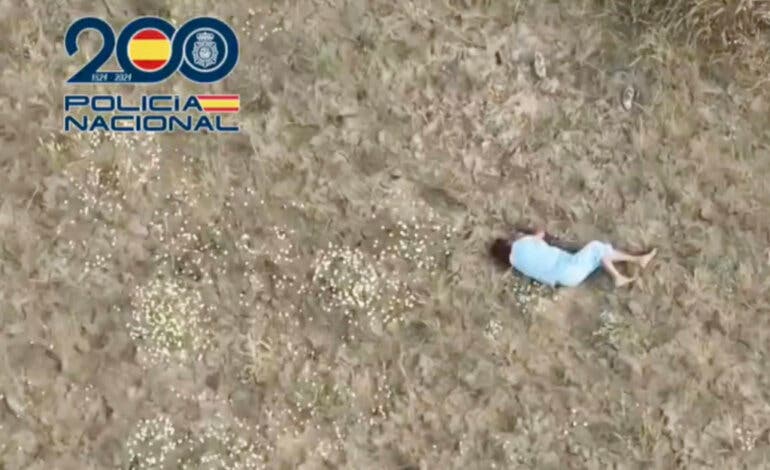Un dron de la Policía localiza a una pareja con alzhéimer desaparecida en Leganés
