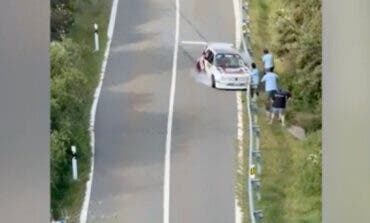 Varias personas atropelladas en un rally en Santa María de la Alameda