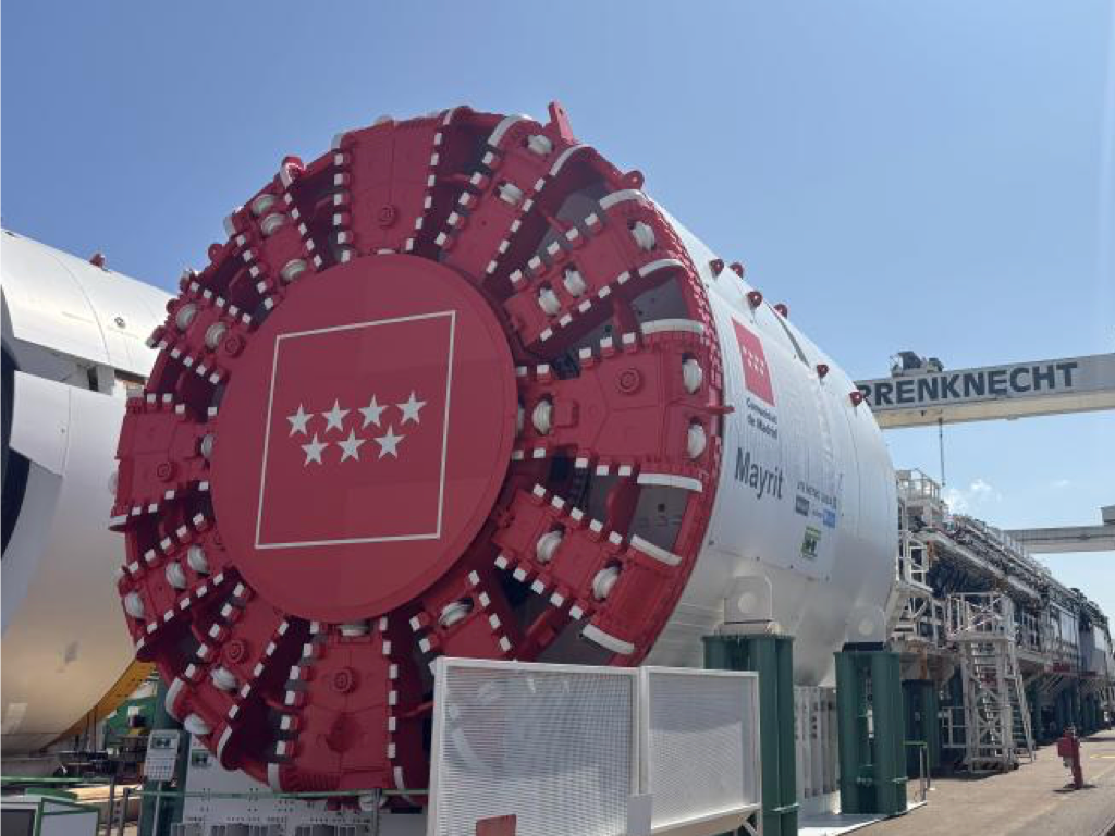 La Comunidad de Madrid ultima la llegada de la tuneladora Mayrit para ampliar la Línea 11 de Metro
