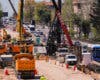 Cortado hasta el 31 de agosto el acceso desde la A-5 al túnel de la M-30 en sentido Madrid por las obras del Paseo Verde